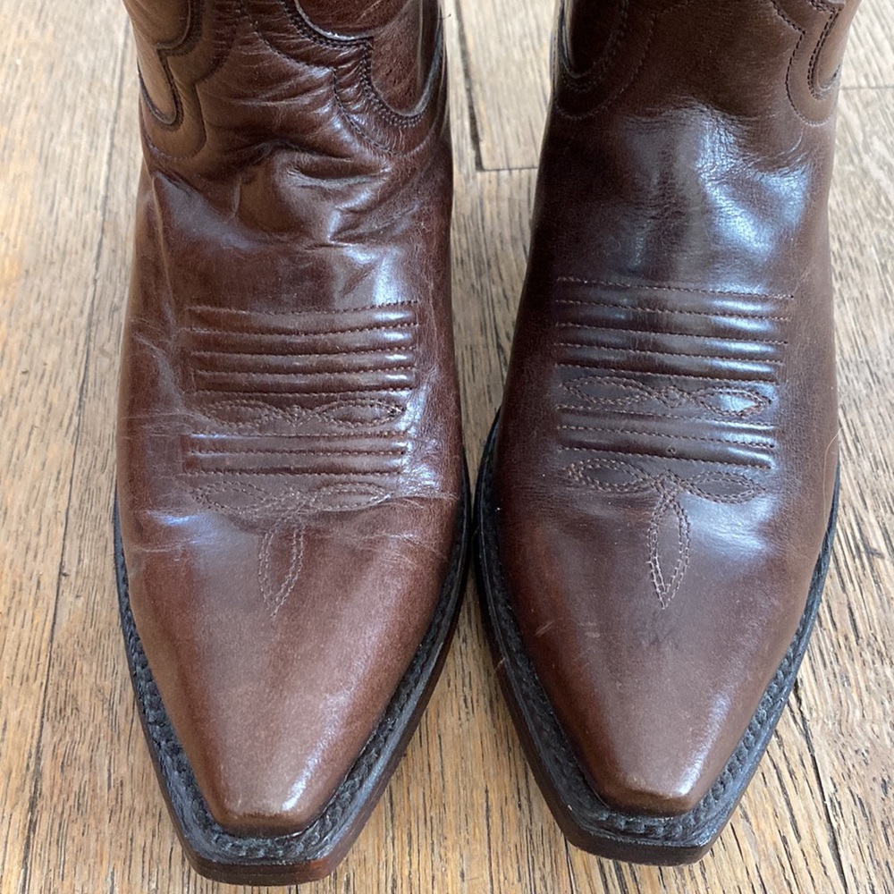 EUC RESISTOL RANCH BOOTS. - Picture 4 of 9